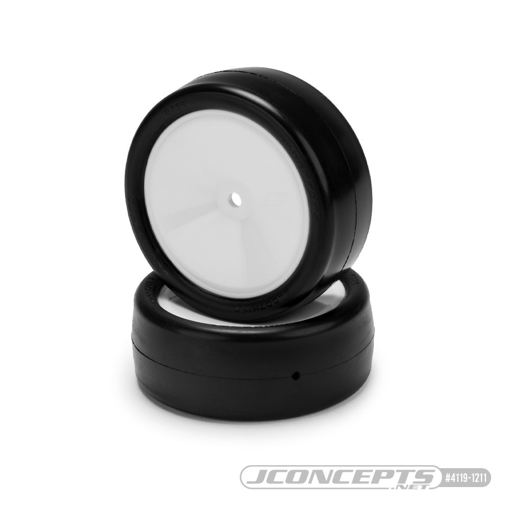 JConcepts Smoothie 3 - green compound - pre-mounted on 3347W wheels (2wd 2.2