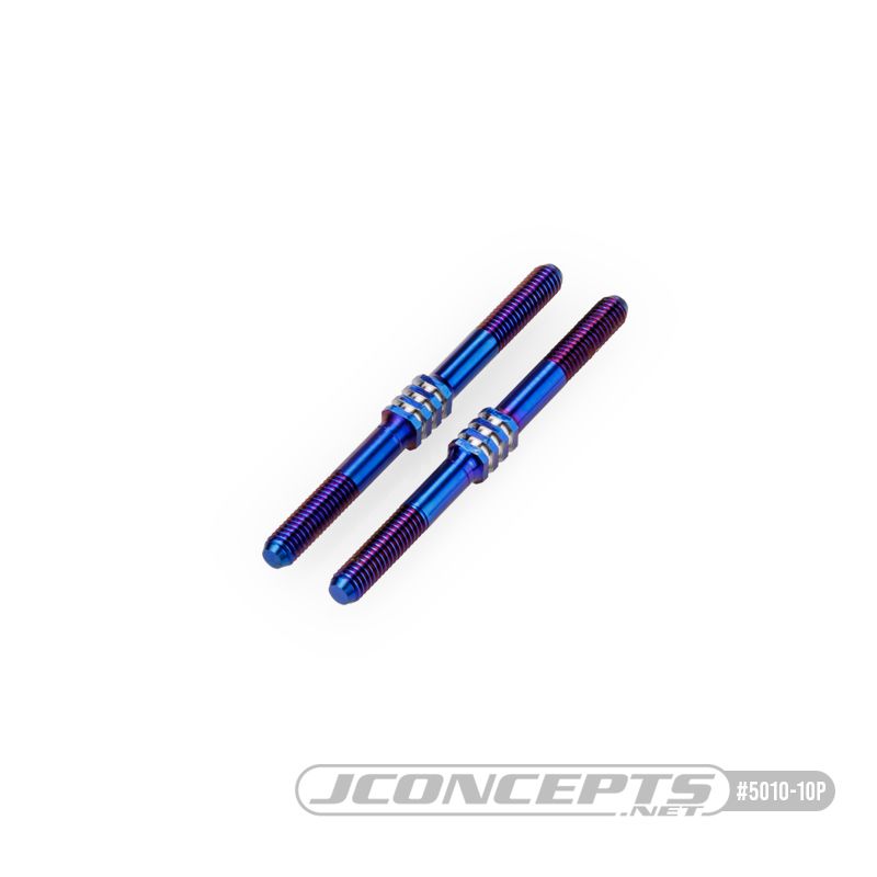 JConcepts Tekno Titanium Turnbuckle 4x56mm-Burnt Blue (2)