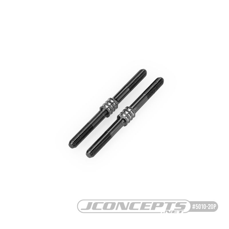 JConcepts Tekno NB48.3 / EB48.3 Optional Titanium Turnbuckle 4x56mm - Stealth Black (2)