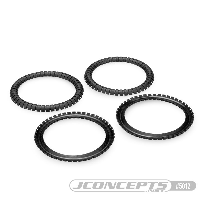 JConcepts 1/10 Stadium Truck Low Profile Tire Inner Sidewall Support Adaptor (4)