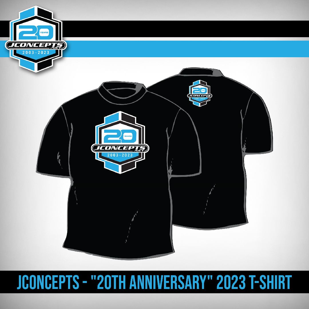 JConcepts 20th Anniversary 2023 T-Shirt - Large - Click Image to Close