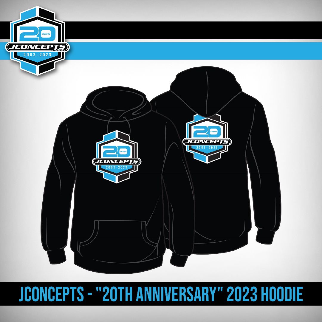 JConcepts 20th Anniversary 2023 Pull-Over Sweatshirt X-Large - Click Image to Close