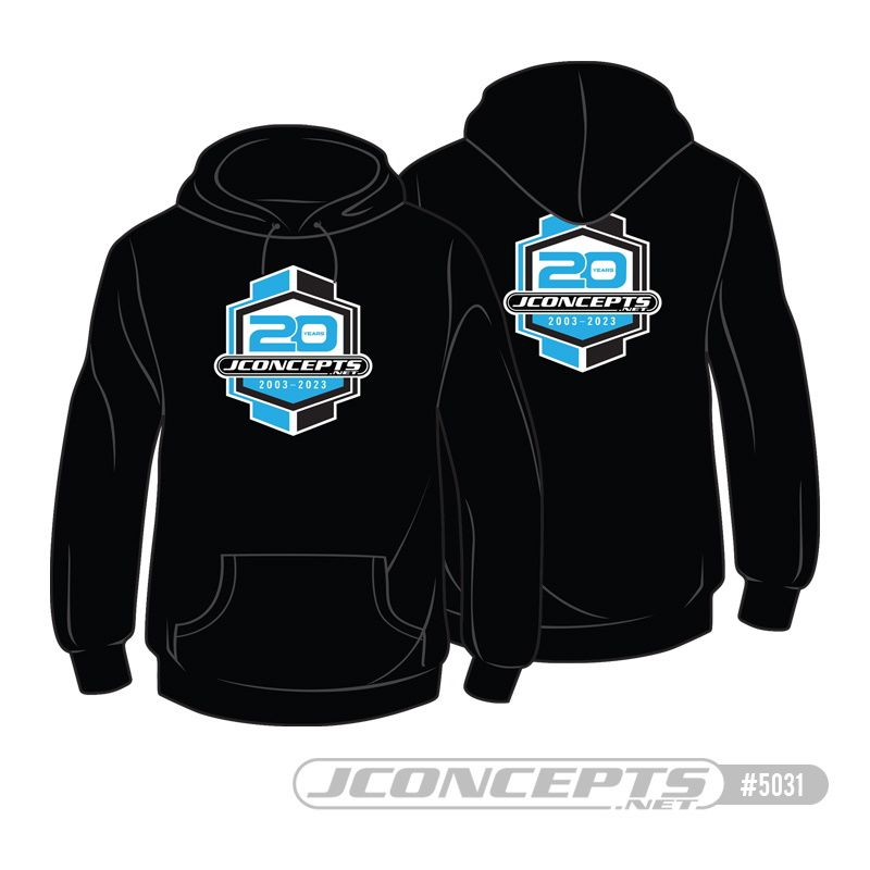JConcepts 20th Anniversary 2023 Pull-Over Sweatshirt X-Large - Click Image to Close
