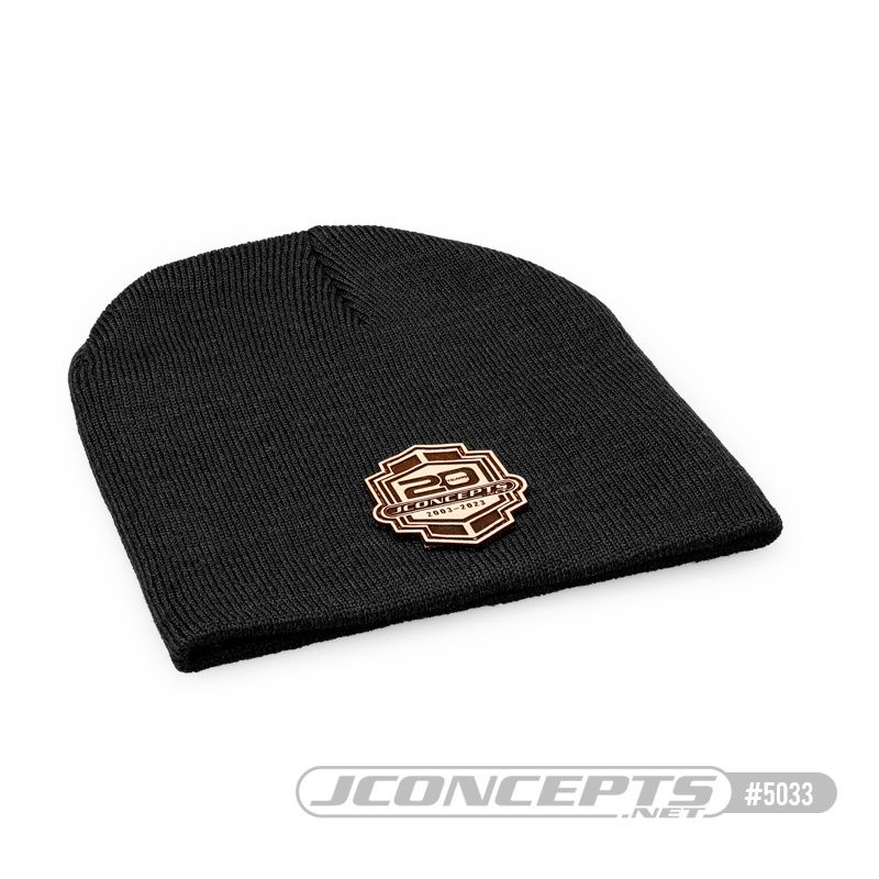 JConcepts Beanie Hat 20th Anniversary 2023 - Black - Click Image to Close