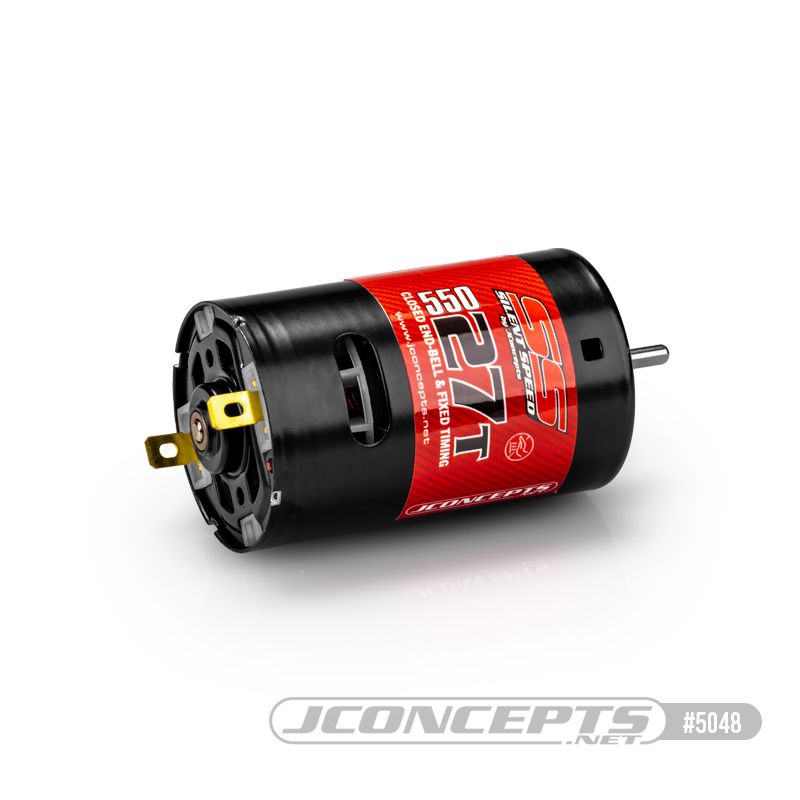 JConcepts Silent Speed 550 Motor, 27T - Fits TRX4 & Other - Click Image to Close