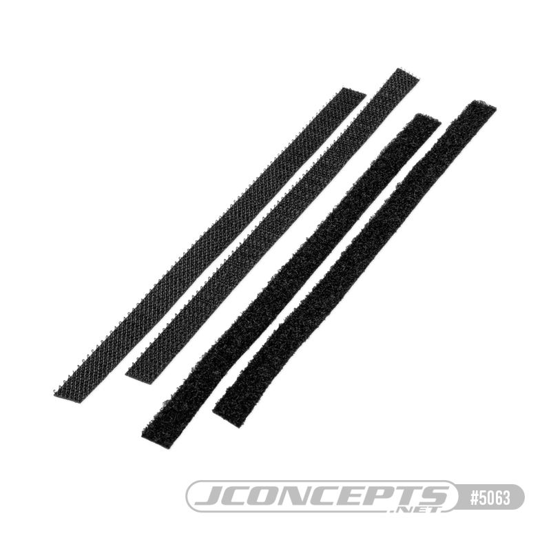 JConcepts Pre-Cut Hook and Loop Tape Fits - 1/10th & 1/8th Buggy Side-Guards