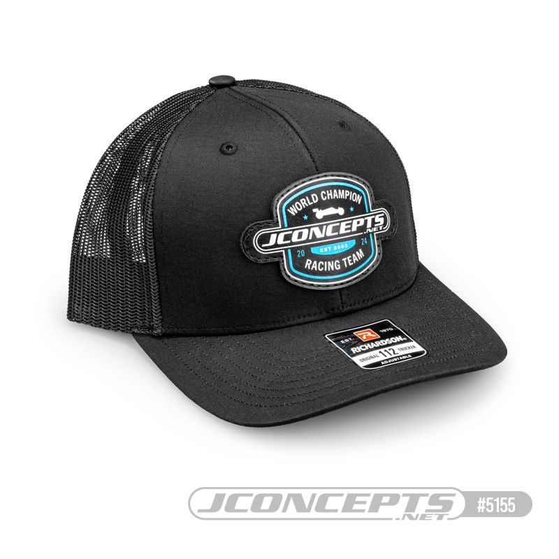 JConcepts - "2024 Ever" hat - round bill, mesh – Black