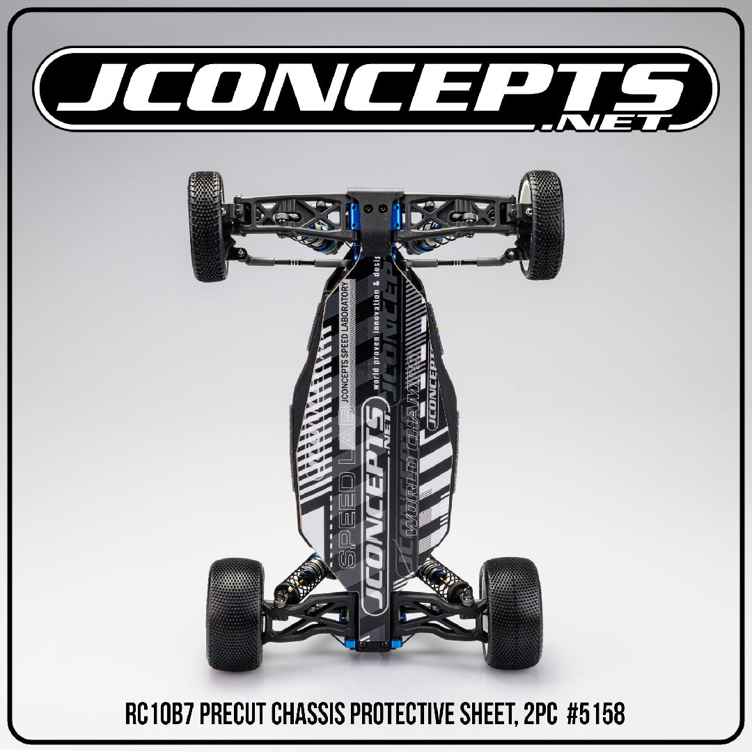JConcepts RC10B7 precut chassis protector (2) - Click Image to Close