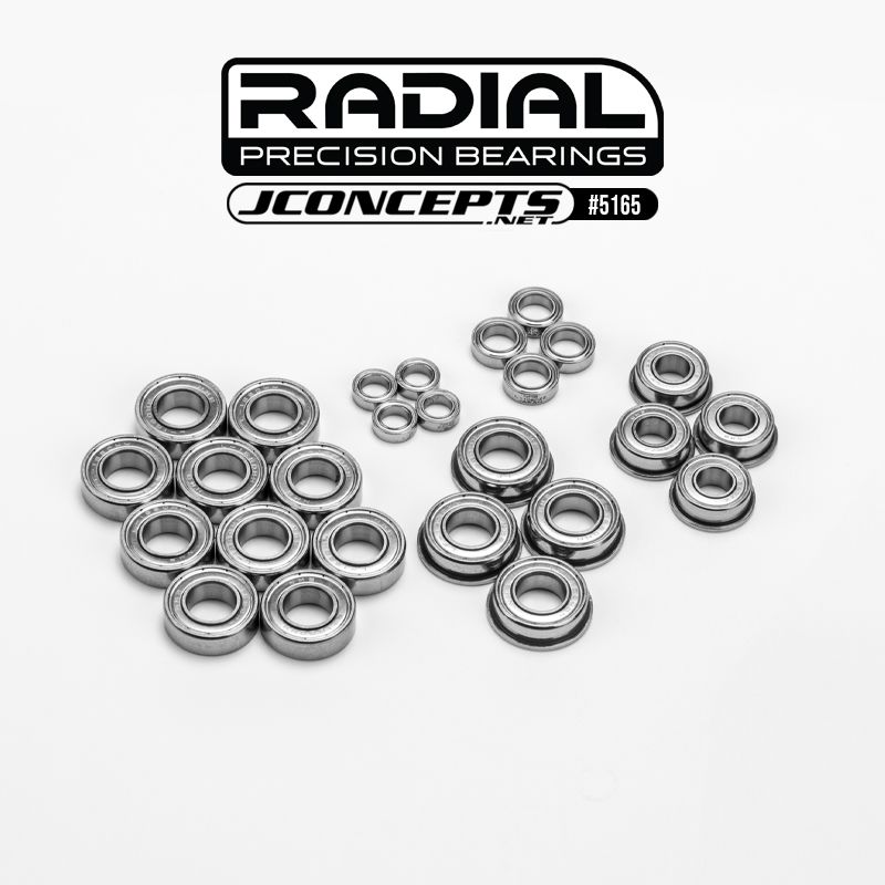 JConcepts - RC8B4.1 | RC8B4.1e Radial NMB bearing set, 26pc - Fits, RC8B4.1 | RC8B4.1e