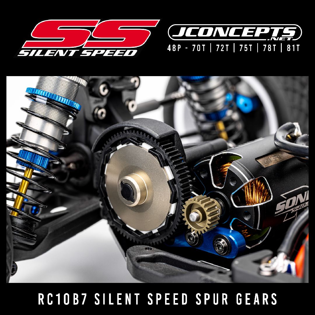 JConcepts - RC10B7 Silent Speed spur gear - 48P, 78T