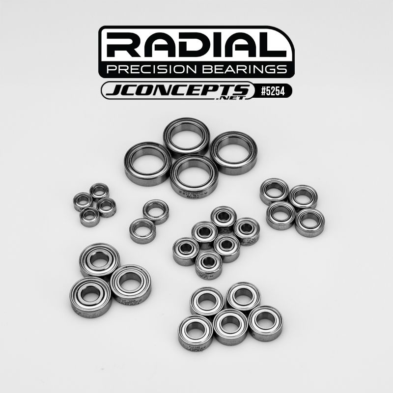 JConcepts Radial NMB bearing kit - Fits XRAY XB2 2024, 2025