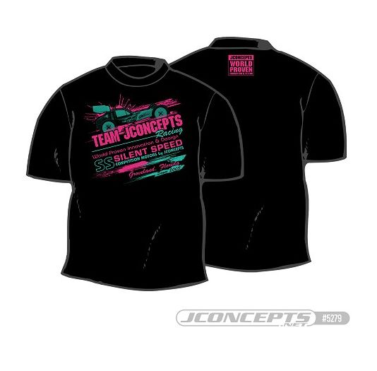 JConcepts, Retro orange / teal t-shirt, XL