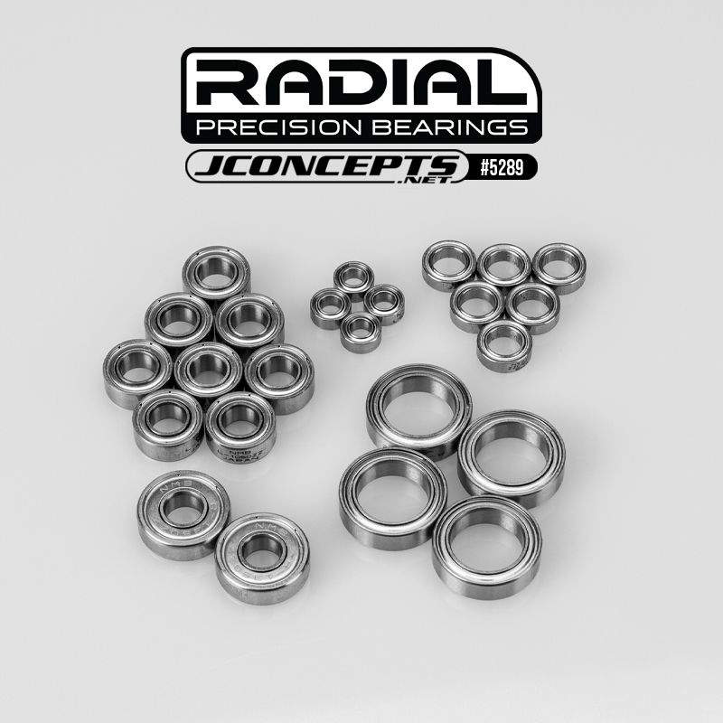 JConcepts - TLR 22X Radial NMB bearing set, 24pc