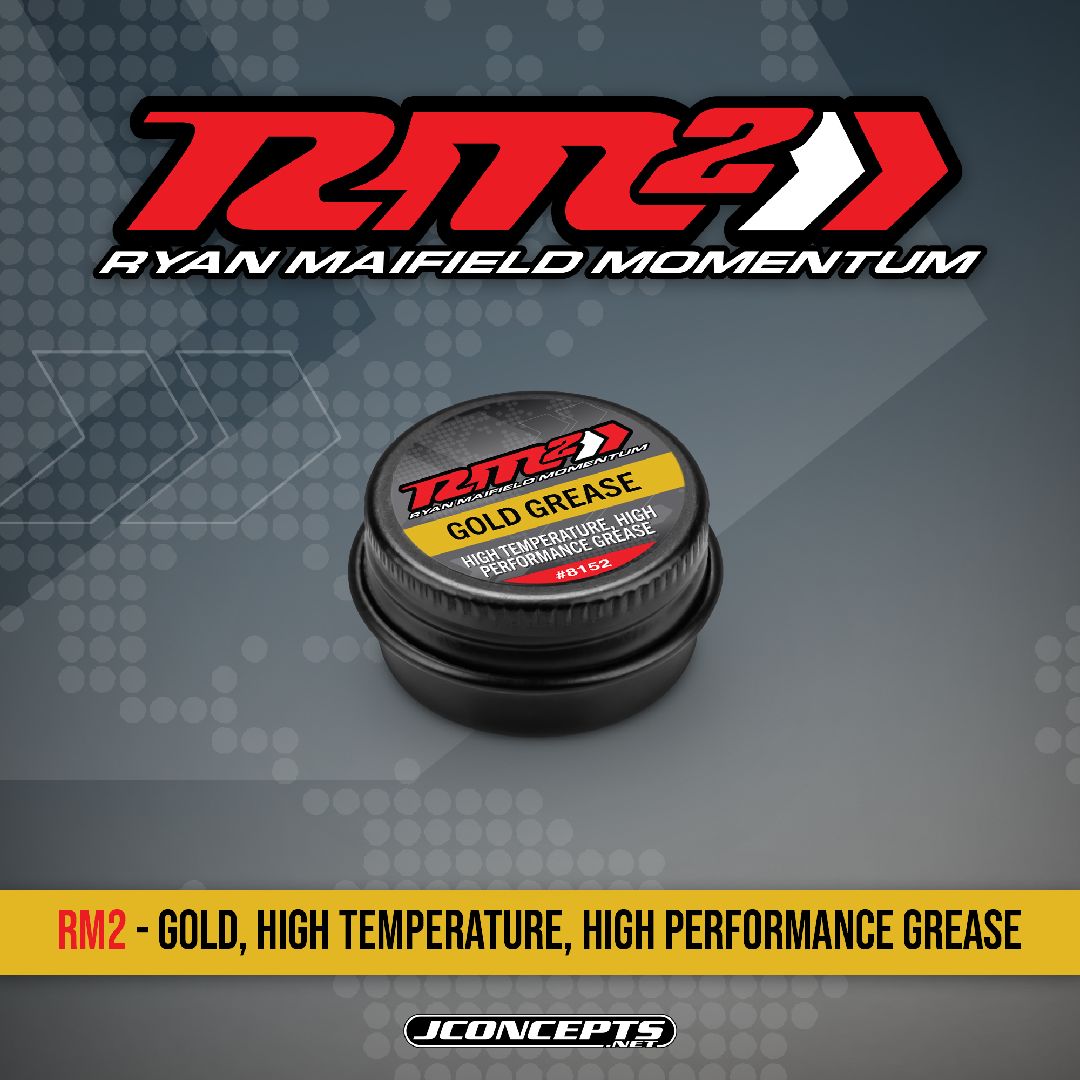 JConcepts RM2 Gold High Temperature, High Performance Grease - Click Image to Close