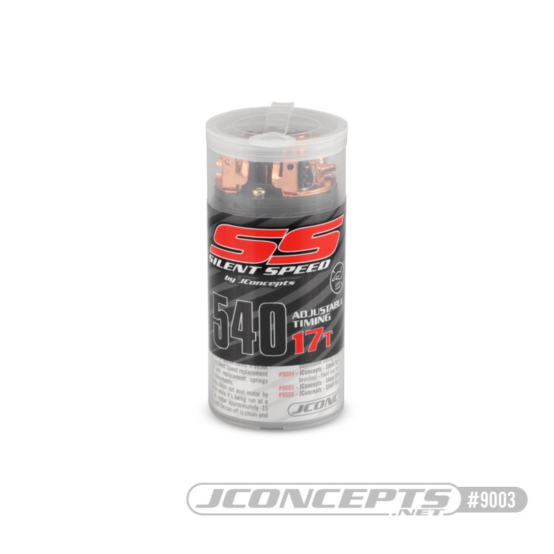 JConcepts Silent Speed, 17T adjustable timing competition motor