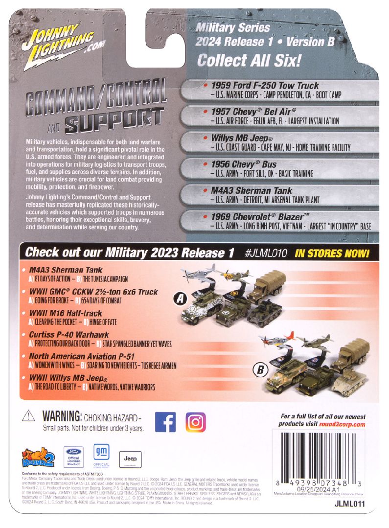 Johnny Lightning 1/64 Command Support - 2024 - R2 Version B (6)