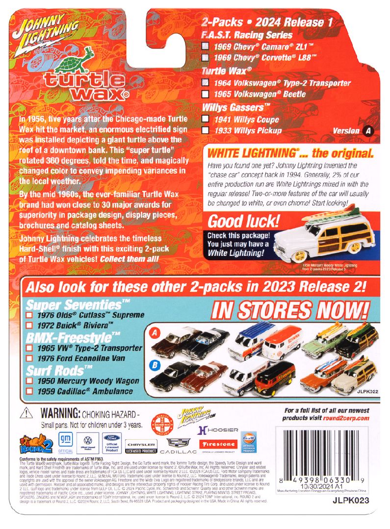 Johnny Lightning 1/64 Themed 2-pack - 2024 - R1 Version A (24)