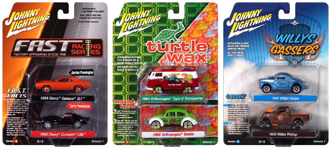 Johnny Lightning 1/64 Themed 2-pack - 2024 - R1 Version A (24)