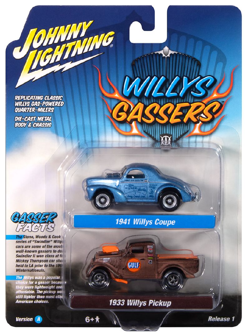 Johnny Lightning 1/64 Themed 2-pack - 2024 - R1 Version A (24)