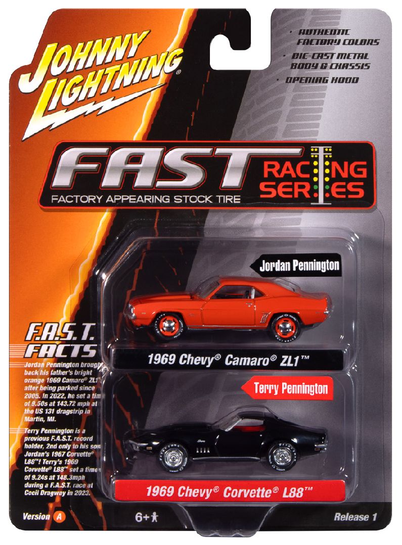 Johnny Lightning 1/64 Themed 2-pack - 2024 - R1 Version A (24)