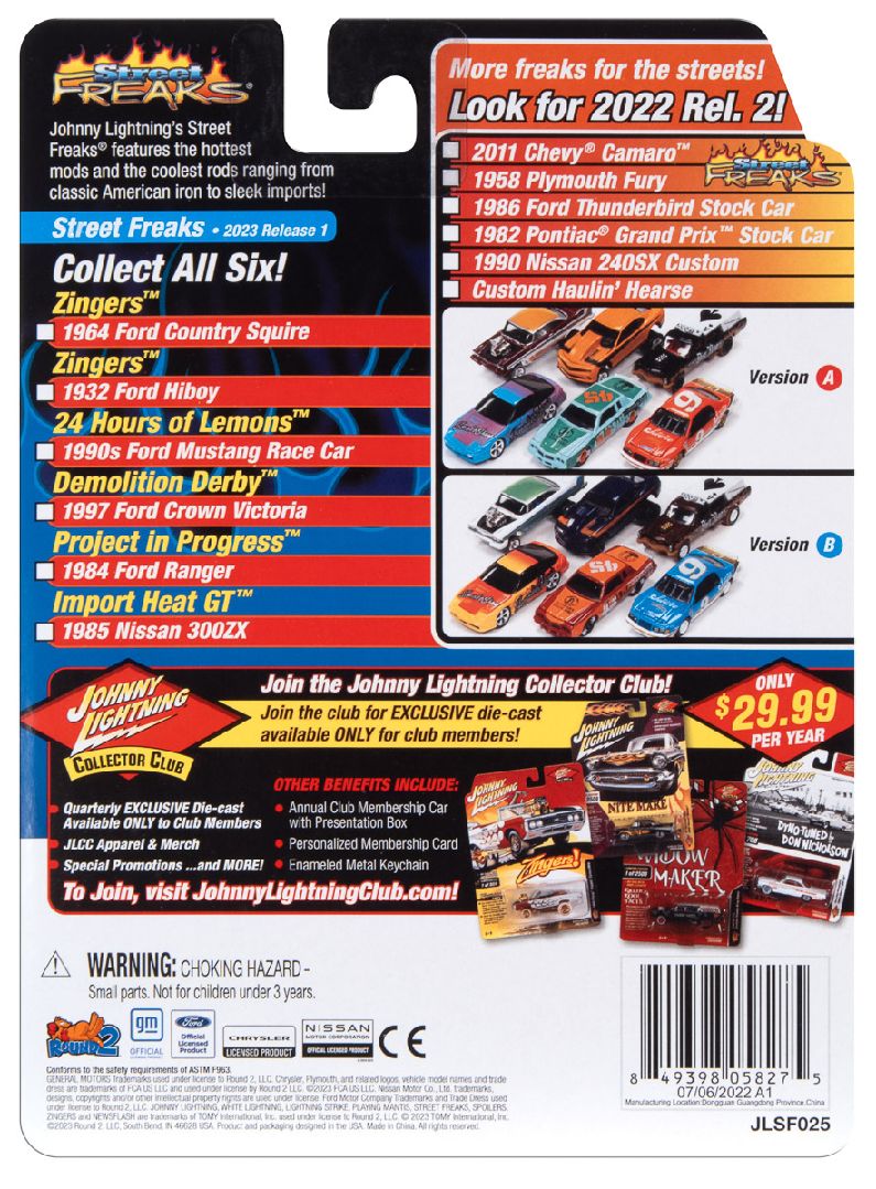 Johnny Lightning 1/64 Street Freaks - 2023 - R1 Version A (6)