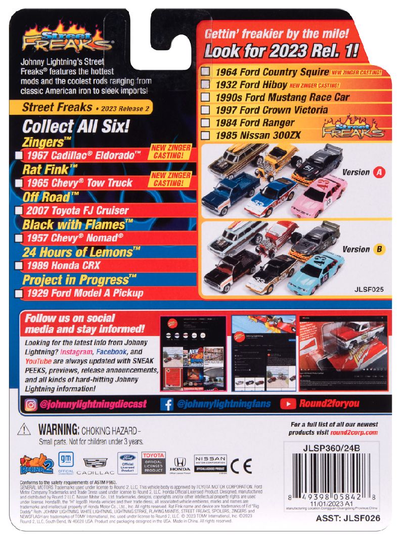 Johnny Lightning 1/64 Street Freaks - 2023 - R2 Version B (6)