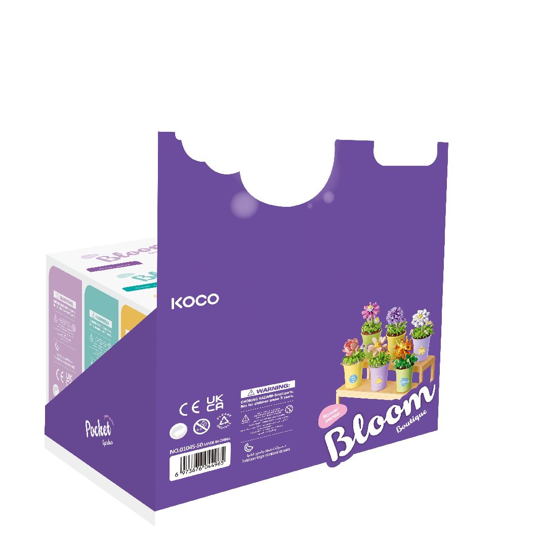 KOCO Flower Series - 6 models in 1 counter-top display