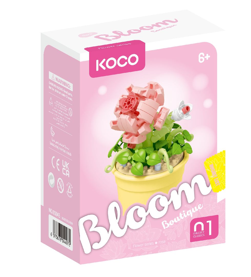 KOCO Flower Series - 6 models in 1 counter-top display
