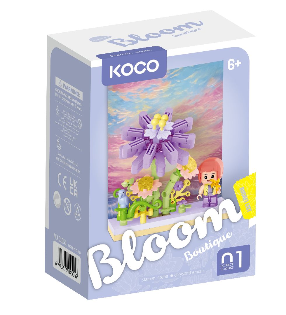 KOCO Stamen Scene Series - 6 models in 1 counter-top display