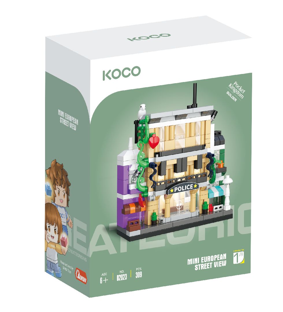 KOCO Police station - 309 Pieces