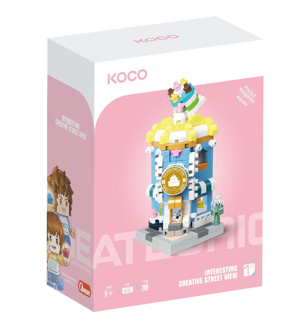 KOCO Cake shop - 286 Pieces