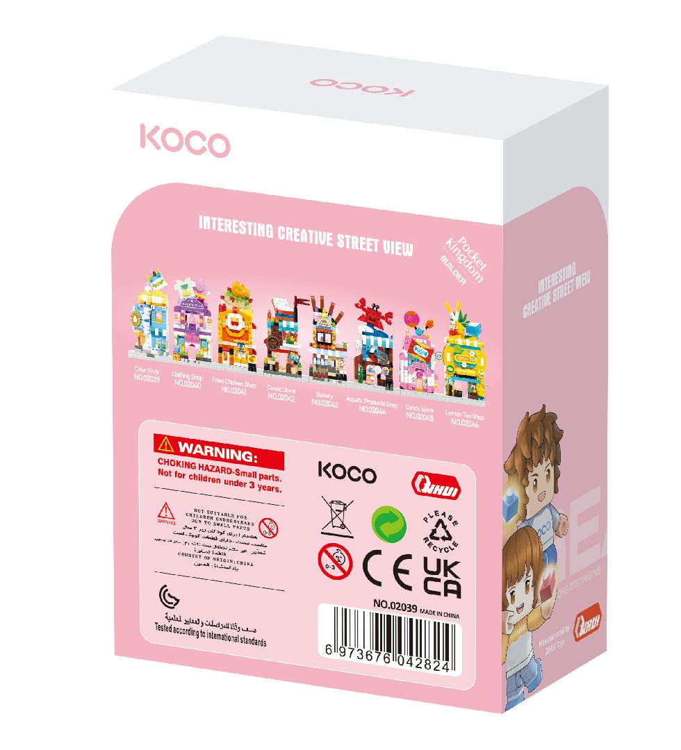 KOCO Cake shop - 286 Pieces