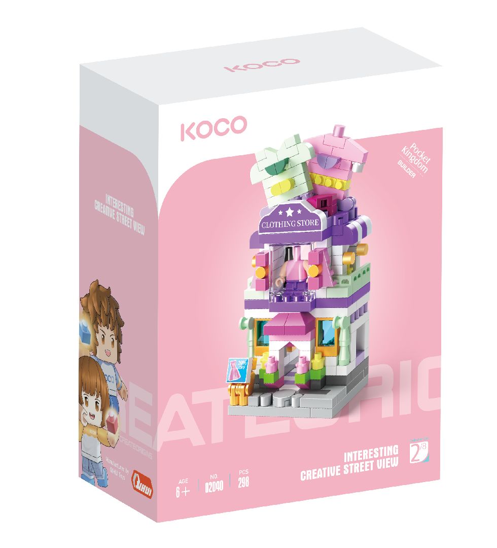 KOCO Clothes store - 298 Pieces