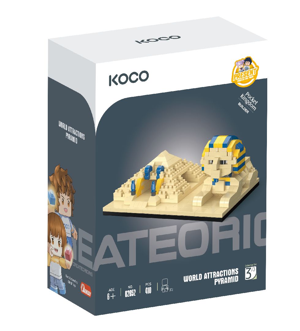 KOCO pyramid - 410 Pieces