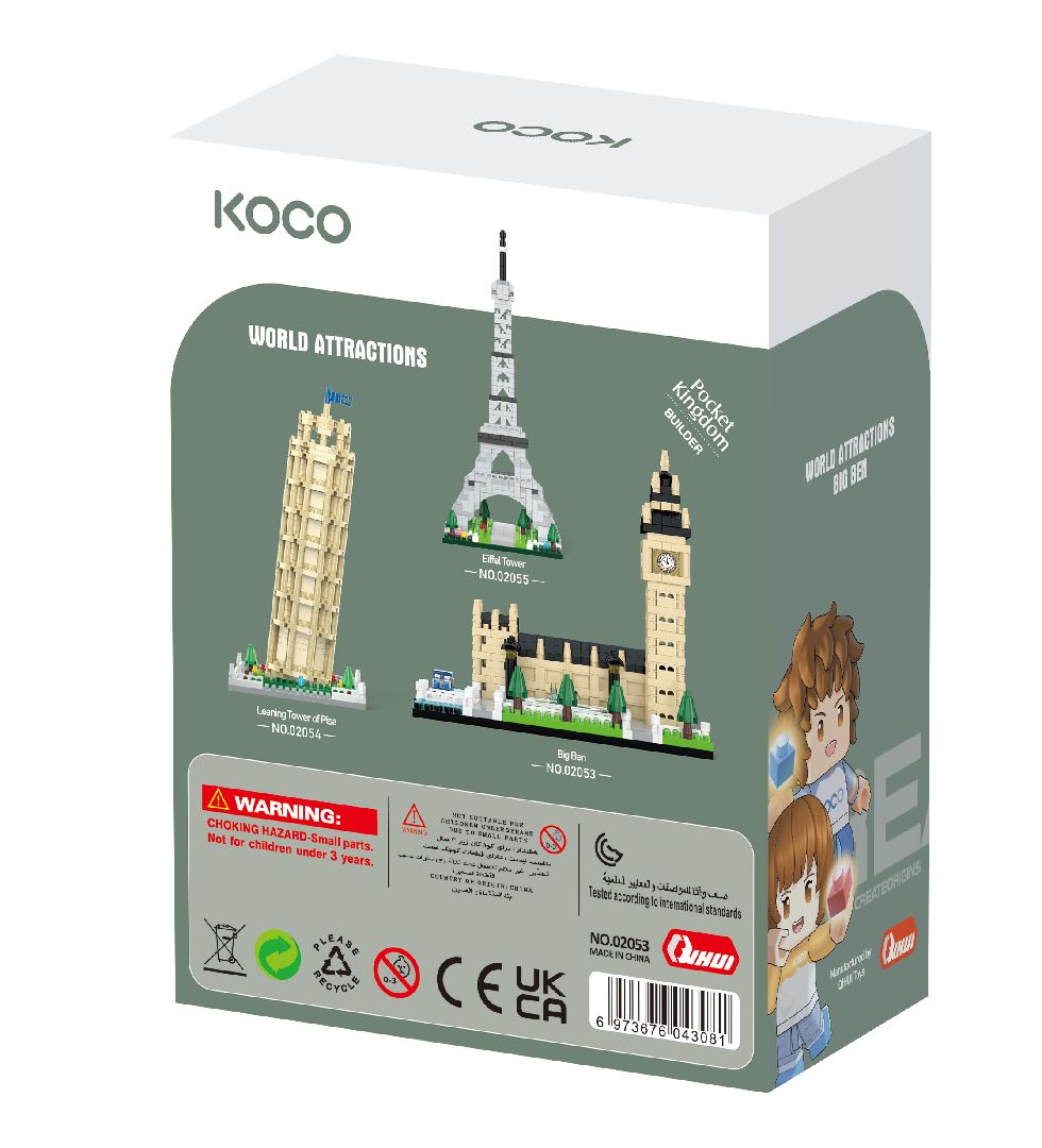 KOCO pyramid - 410 Pieces