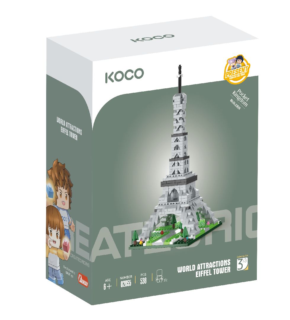 KOCO Eiffel Tower - 538 Pieces