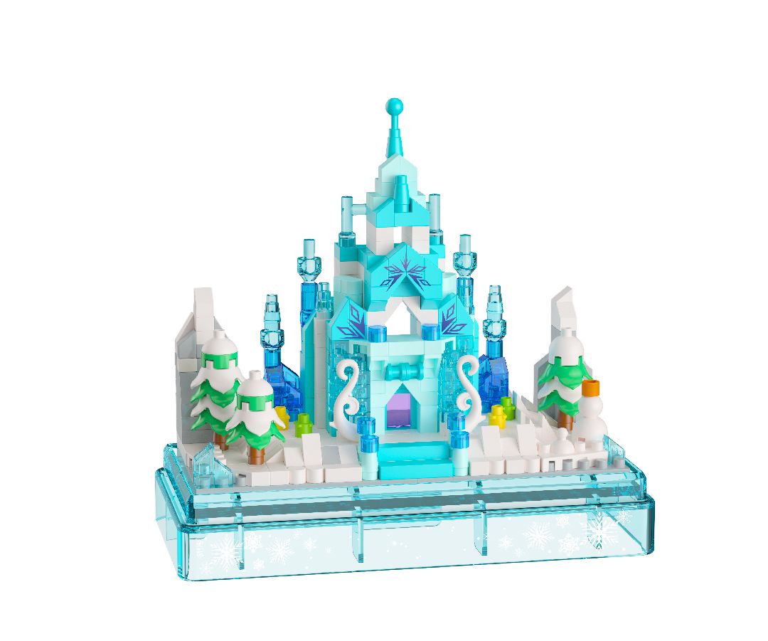 KOCO Castle - ice and snow castle - 381 Pieces