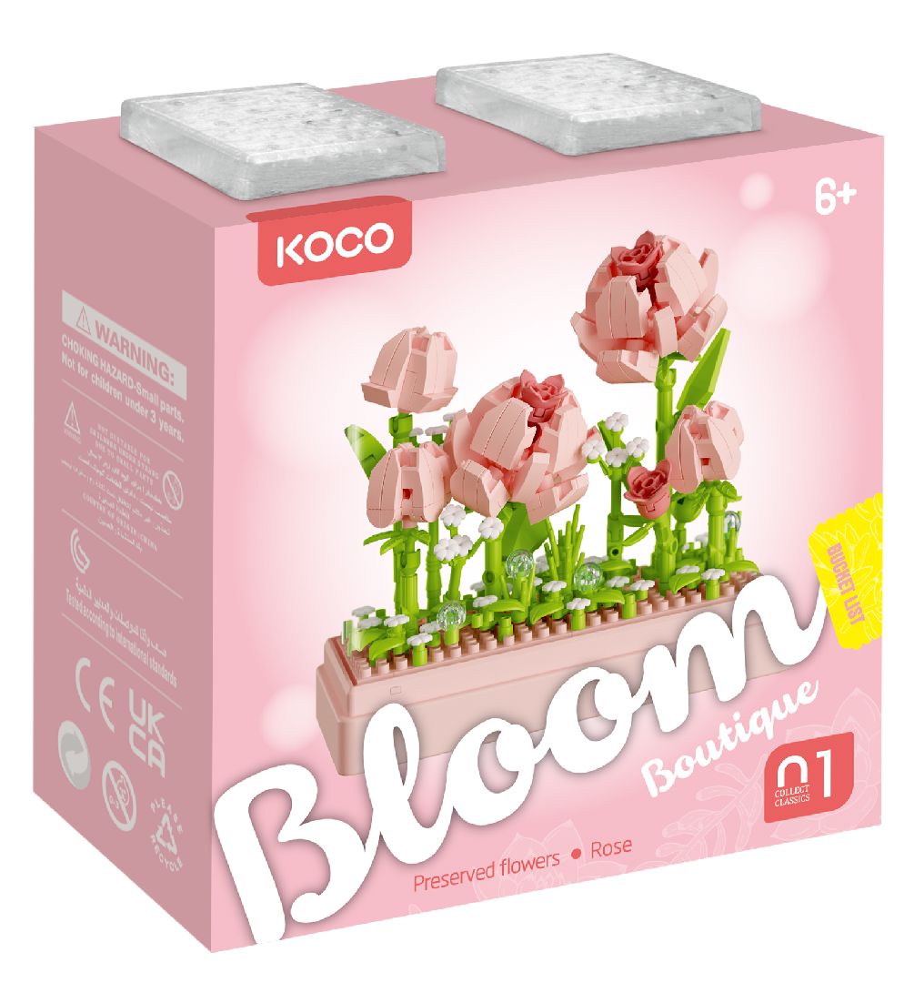 KOCO Preserved Fresh Flower - Rose - 349 Pieces