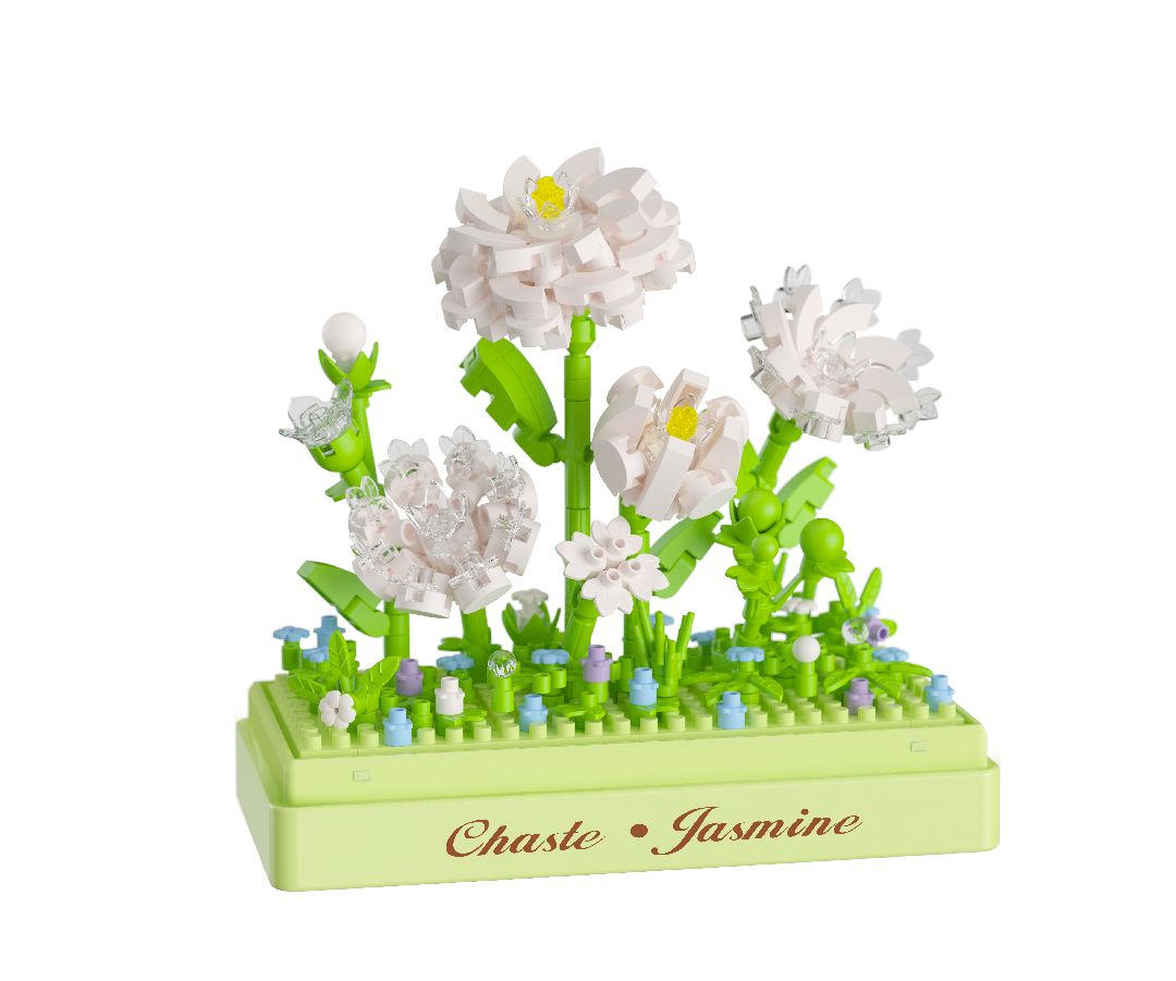 KOCO Preserved Fresh Flower - Jasmine - 285 Pieces