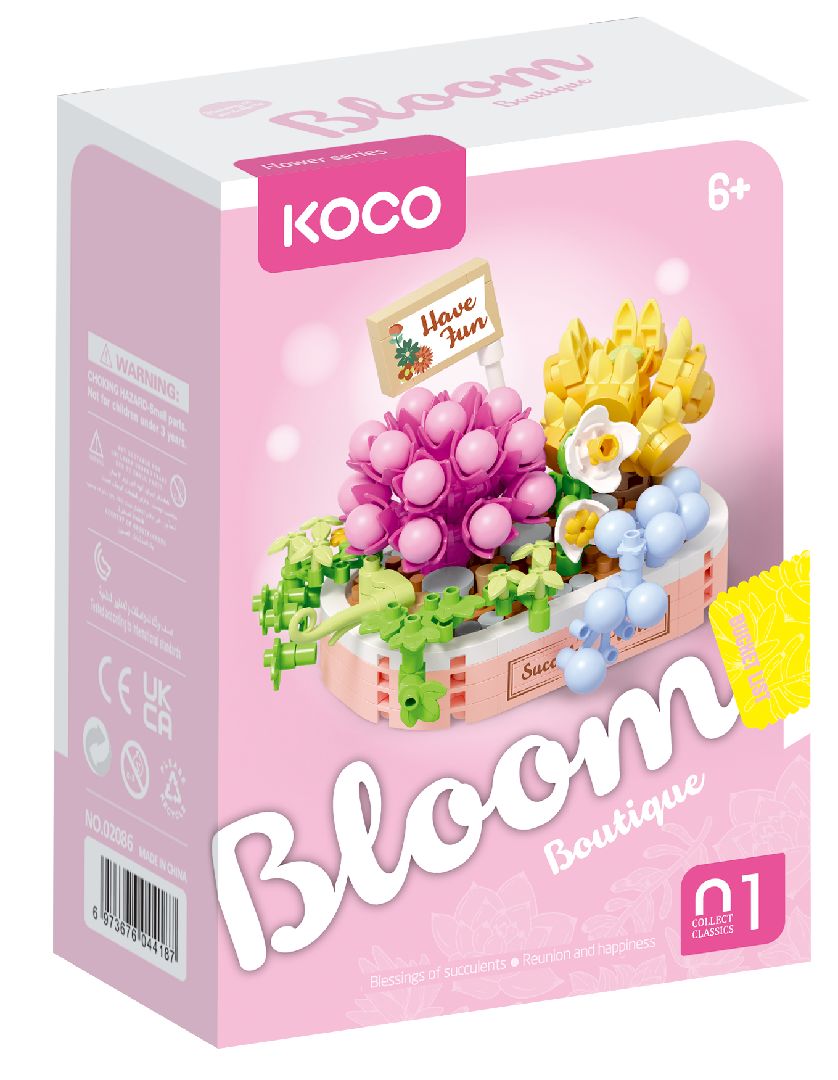 KOCO succulent combination potted plants - 249 Pieces