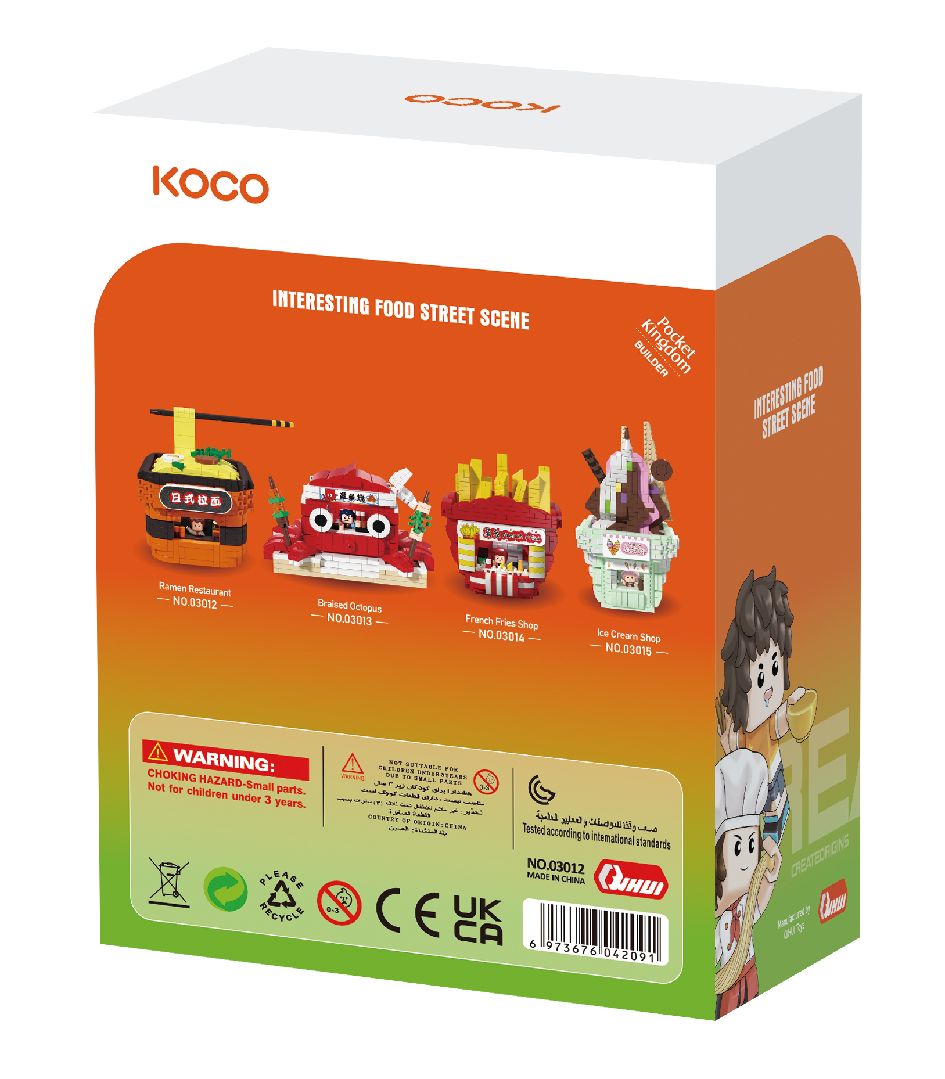 KOCO Ramen noodle restaurant - 952 Pieces