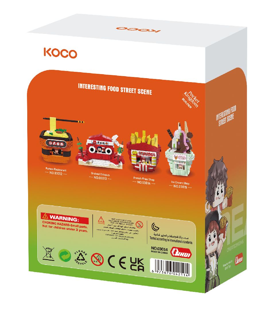 KOCO Chip shop - 853 Pieces