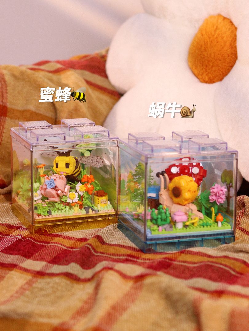 KOCO Insect & plant - Snail - 625 Pieces