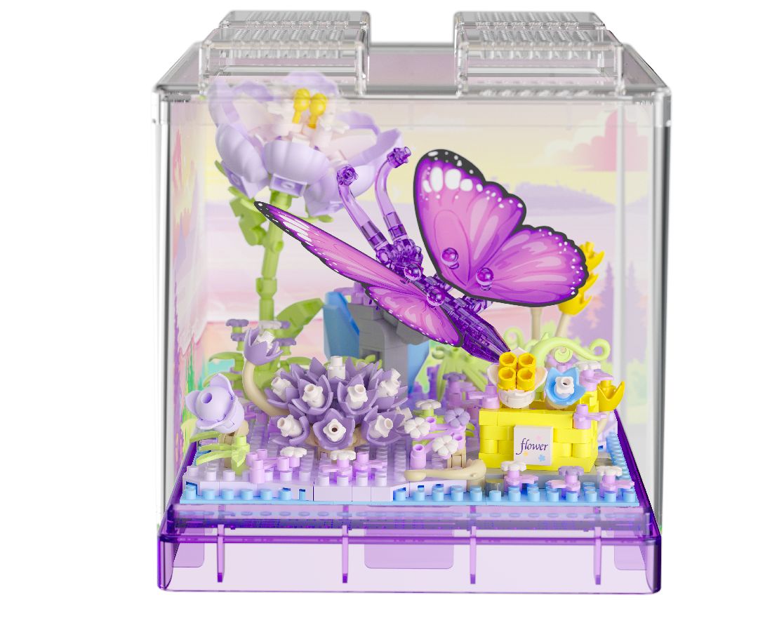 KOCO Insect & plant - butterfly - 471 Pieces