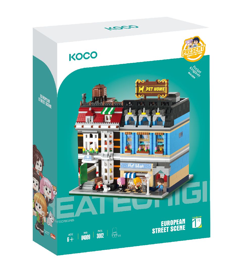 KOCO Pet shop - 3002 Pieces