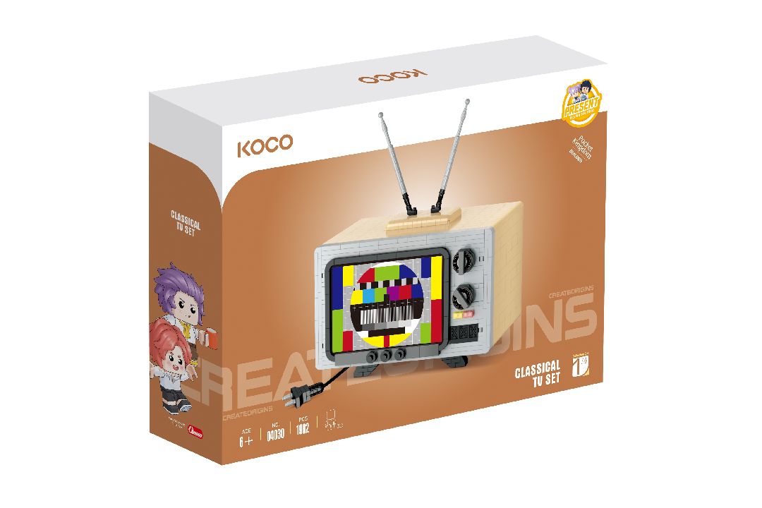 KOCO Old-fashioned TV - 2280 Pieces