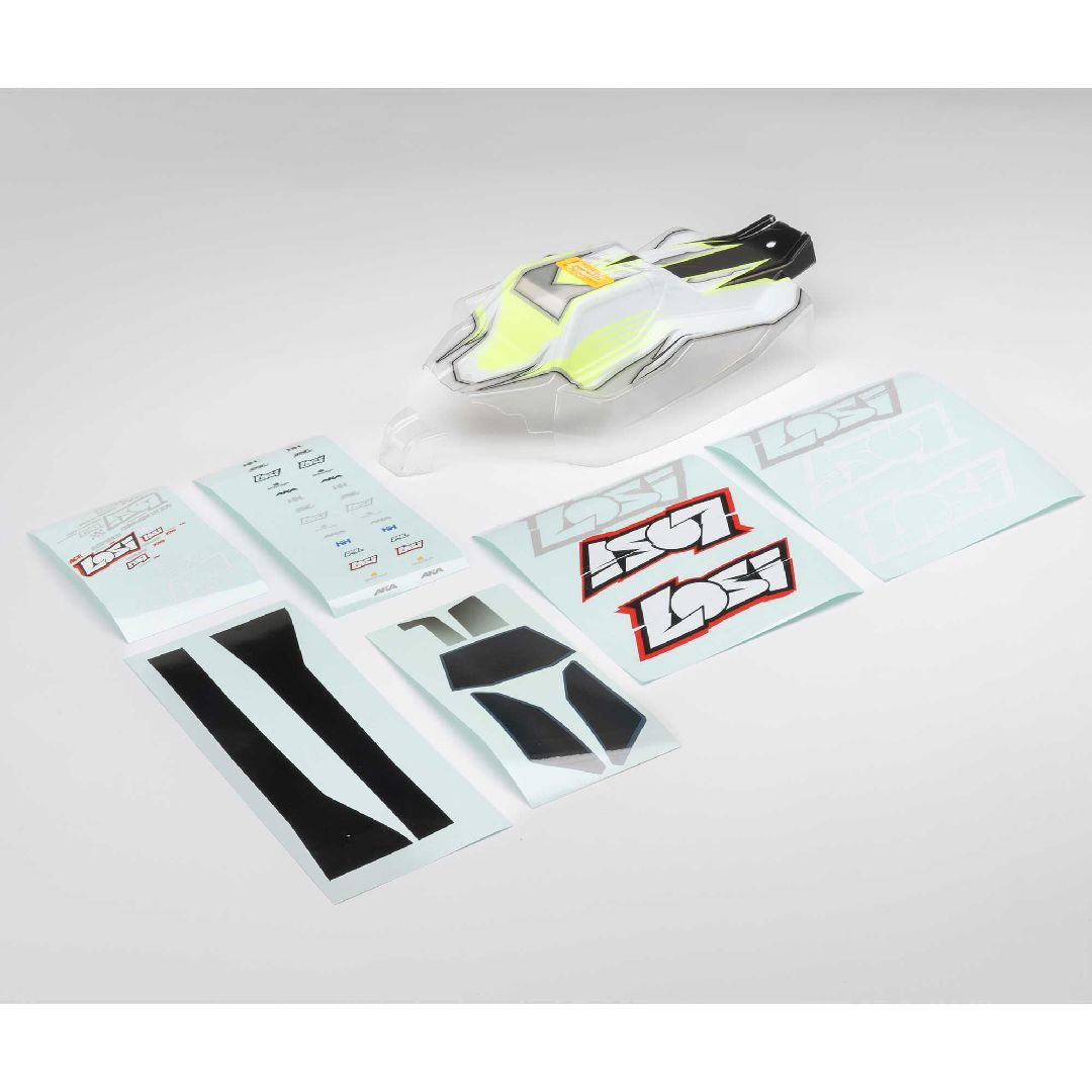 Losi Body, Screened: 8XE RTR Losi Body, Screened: 8XE RTR
