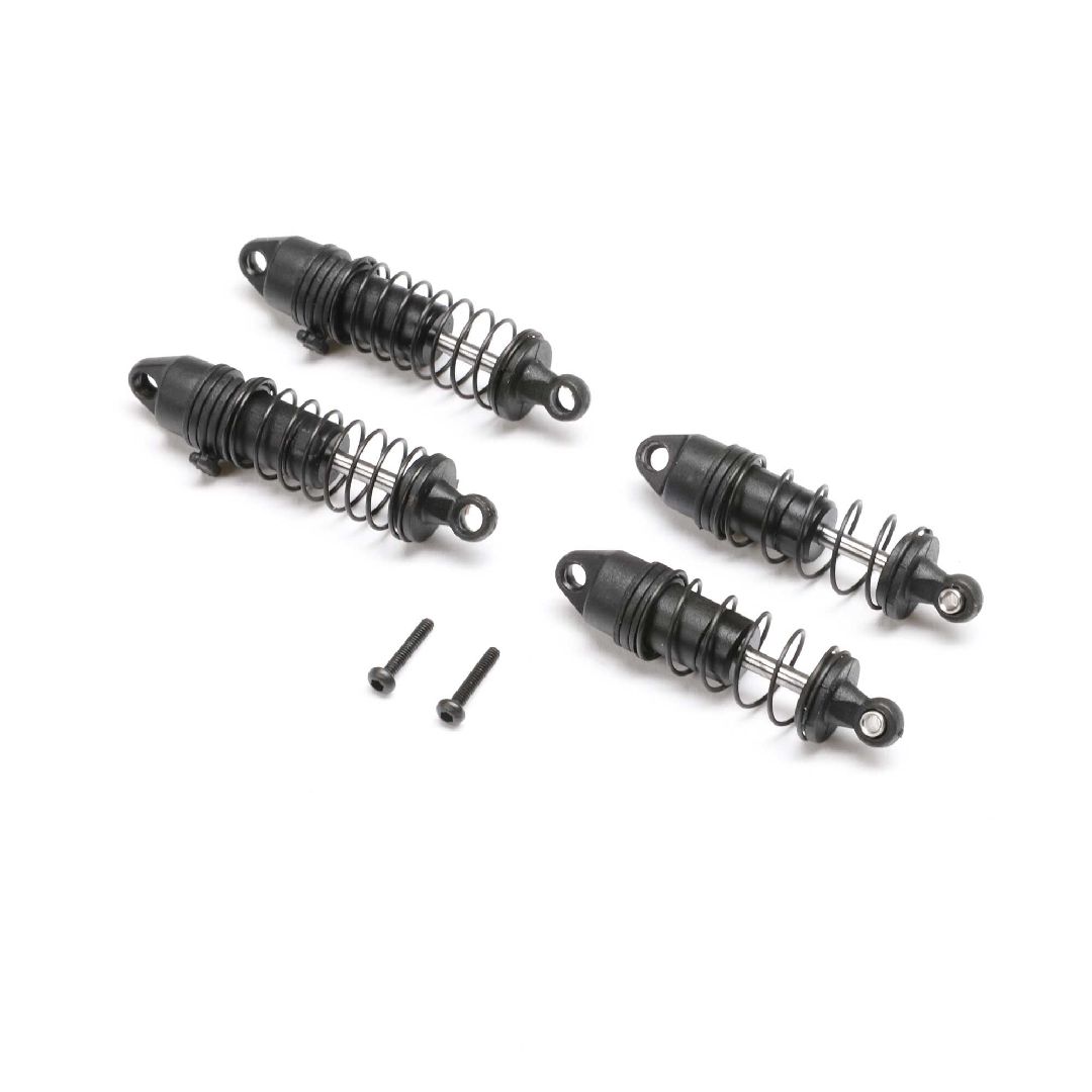 Losi Shock Set, Assembled: Micro-B/T