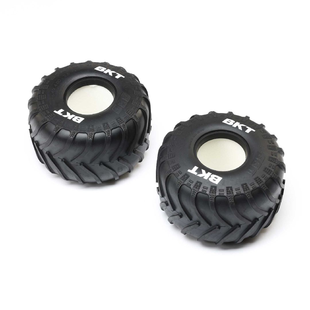 Losi BKT 2.6" MonsterTruck Tire w/Insert,Med(2):LMT 2.0