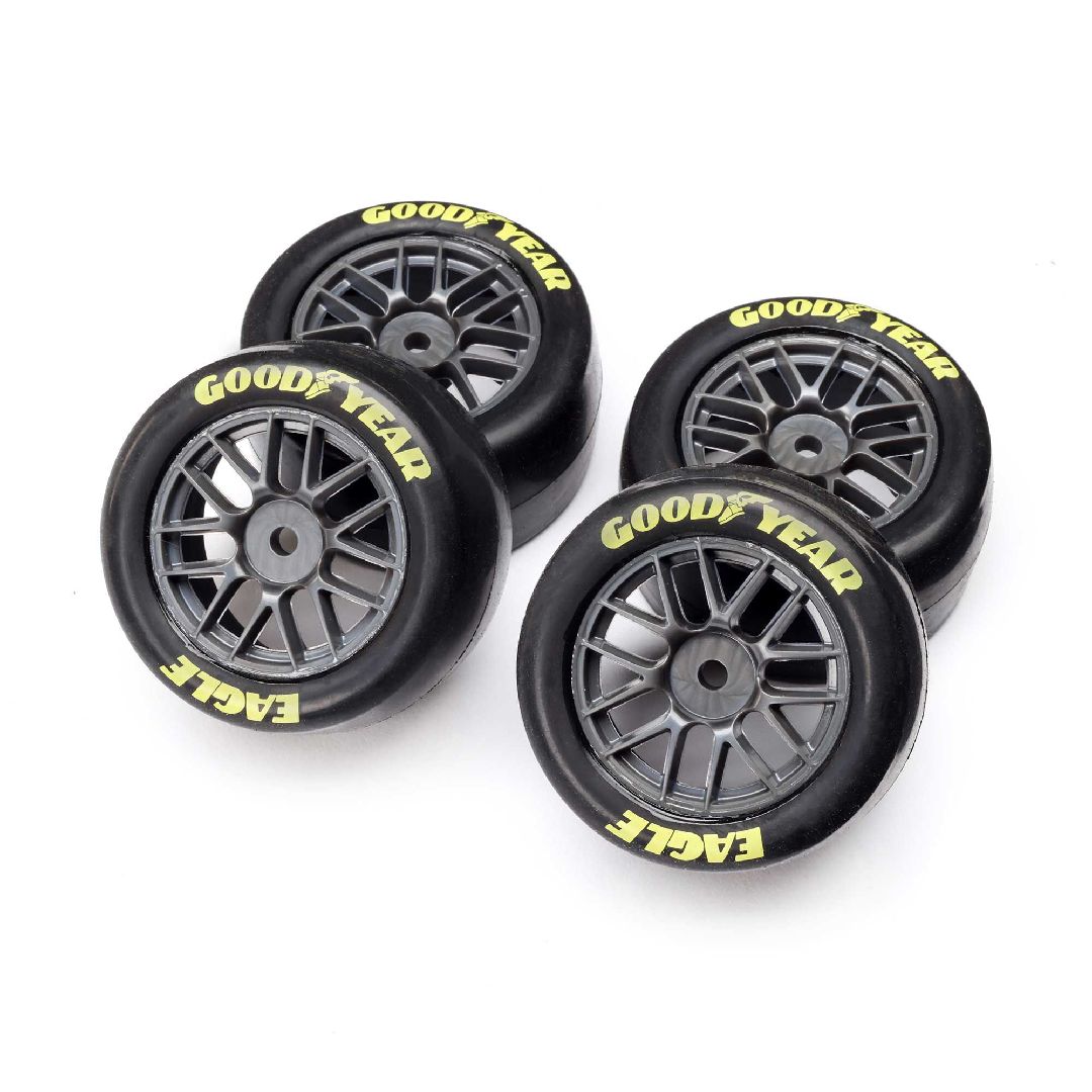 Losi Goodyear Eagle Mounted Tires, Soft (4): NG